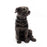 Jardinopia Potty Feet - Antique Bronze Staffordshire Bull Terrier (set of 3)