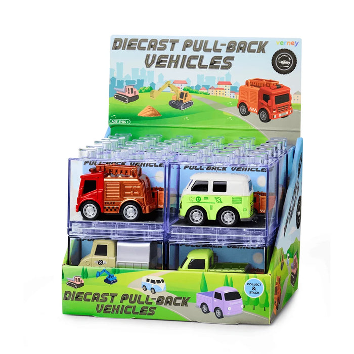 Verney Pull-Back Vehicles City Series (assorted)