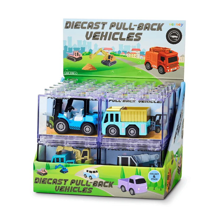 Verney Pull-Back Construction Series (assorted)