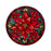 Ceramic Trivet - Poinsettia