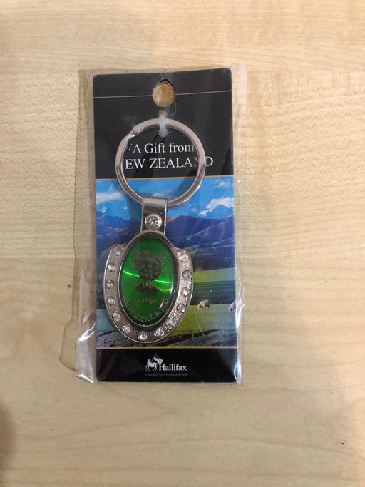 NZ Keyring - Horseshoe Shaped, Sheep New Zealand