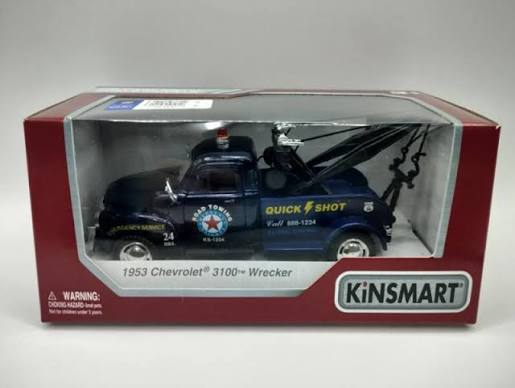 Kinsmart - 1953 Chevrolet 3100 Wrecker Blue