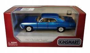 Kinsmart - 1967 Chevrolet Impala Metallic Blue
