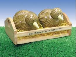 Kiwi Salt & Pepper Shakers
