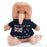 Kiwi & Friends - Sitting Kiwi Navy Blue Hoodie 24cm