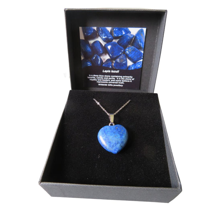 Wildside PS99 - Large Lapis Lazuli Heart Pendant