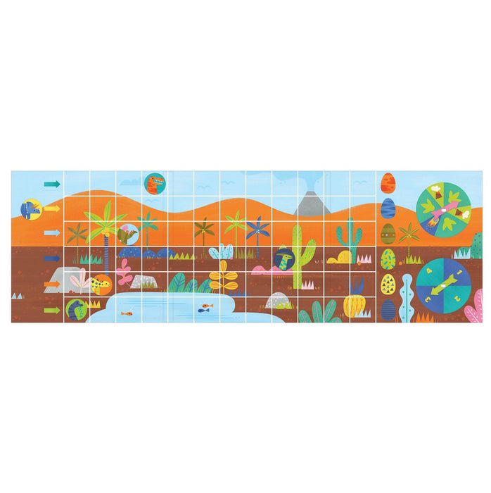 Mudpuppy - Magnetic Board Game - Lets Go Dino!