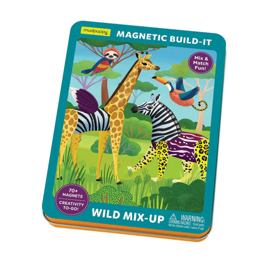 Mudpuppy - Magnetic Build-It Wild Mix-Up