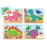 Mudpuppy - 4 in a Box Puzzle Set Dino Friends