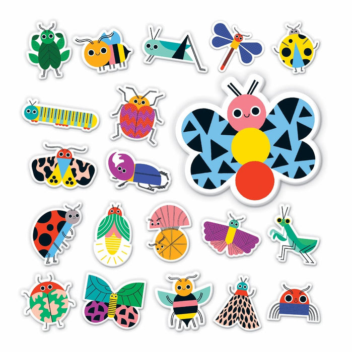 Mudpuppy - Stickable Bath Shapes Bug Out!