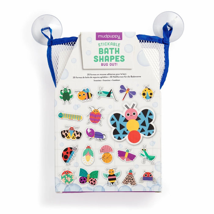 Mudpuppy - Stickable Bath Shapes Bug Out!