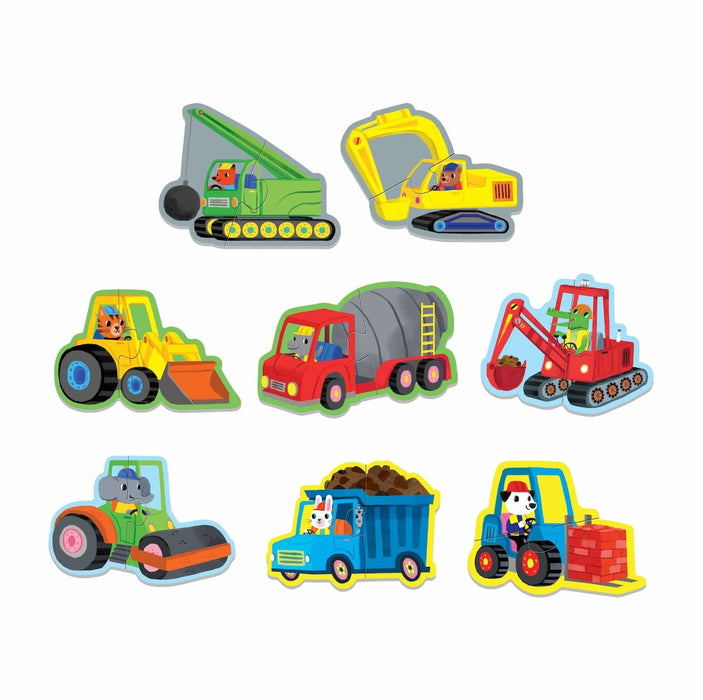 Mudpuppy - My First Puzzle Set - Construction Site