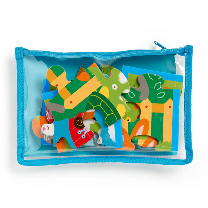 Mudpuppy - Pouch Puzzle - Playful Pets (12pc)