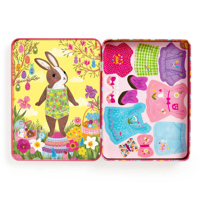 Mudpuppy - Magnetic Dress Up Garden Bunnies