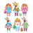 Mudpuppy - Magnetic Dress Up Garden Bunnies