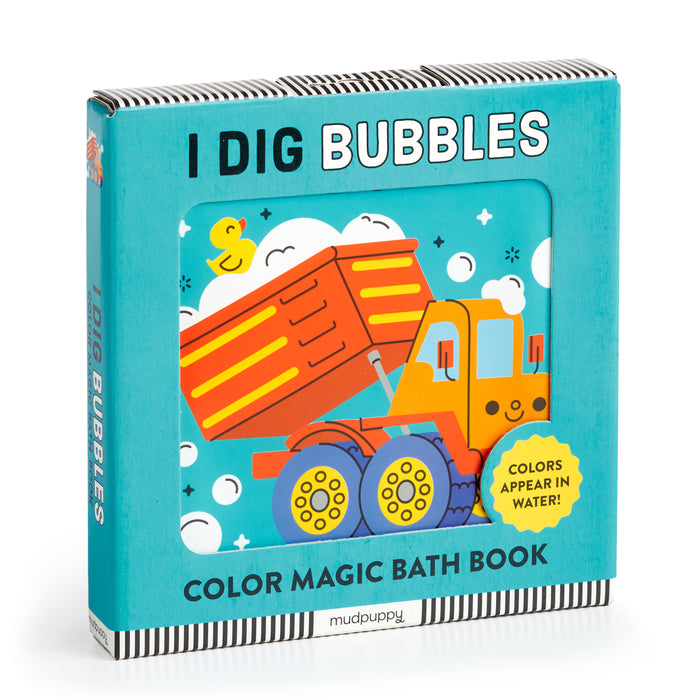 Mudpuppy - Color Magic Bath Book - I Dig Bubbles