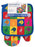 NZ Pot Holder & Oven Glove Set - Pop Art Fern & Kiwi