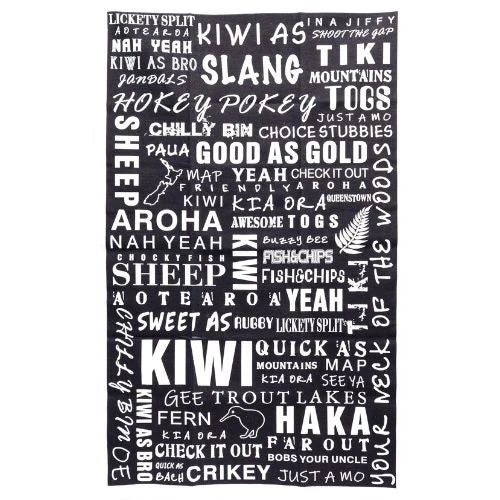 NZ Tea Towel - Kiwi As Sayings