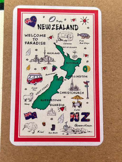 NZ Tea Towel - Welcome to Paradise