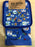 NZ Potholder, Oven Glove & Tea Towel Set - Water Colour Blue