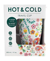 NZ S/S Hot & Cold Travel Cup - Manu White