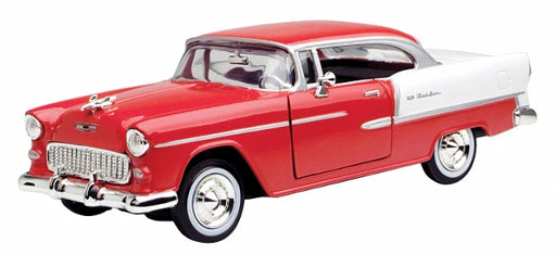 MotorMax Timeless Legends 1:24 - 1955 Chevy Bel Air Red