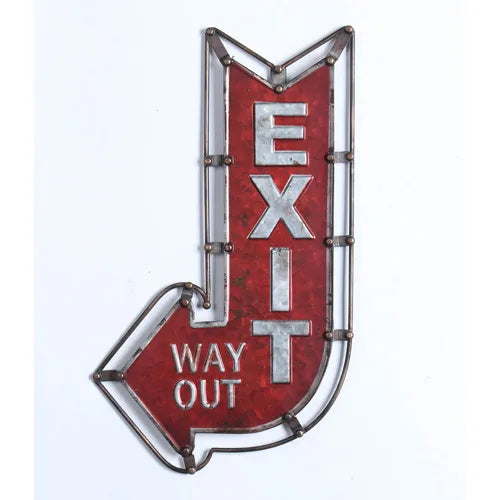 Man Cave - Exit This Way Sign