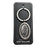 NZ Keyring - Nickel Spinning Oval Pewter Fern