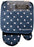NZ Pot Holder & Oven Glove Set - Kiwi Pattern Blue