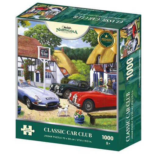Nostalgia Jigsaw Puzzle - Classic Car Club (1000pc)