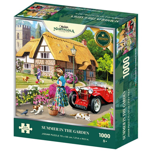 Nostalgia Jigsaw Puzzle - Summer in the Garden (1000pc)