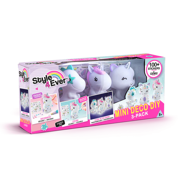 Canal Toys: Style 4 Ever - Mini Deco DIY Set of 3