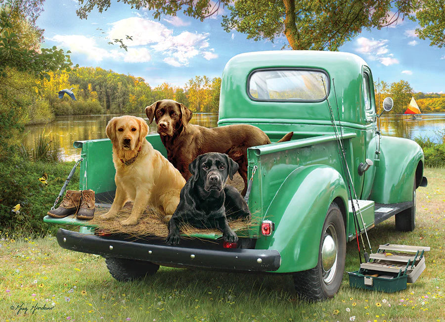 Cobble Hill Puzzle: Lets Go Fishing 500pcs