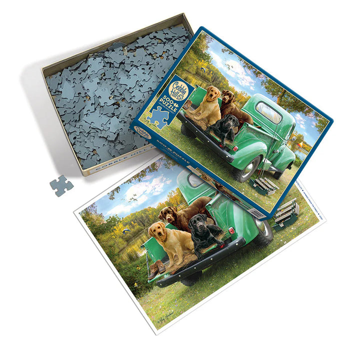 Cobble Hill Puzzle: Lets Go Fishing 500pcs