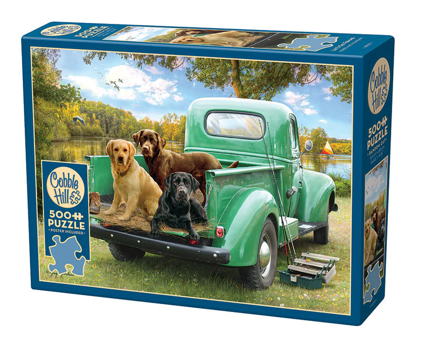 Cobble Hill Puzzle: Lets Go Fishing 500pcs