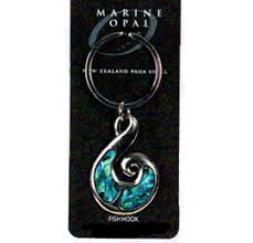 NZ Keyring - Fish Hook
