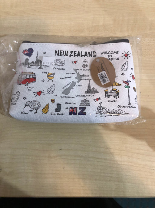 NZ Cosmetics Bag - Welcome to Paradise