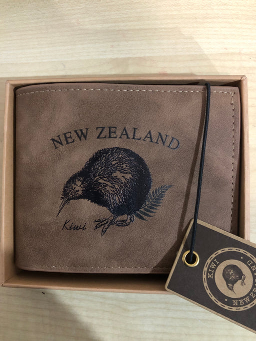 New Zealand Wallet - Kiwi Tan