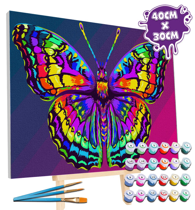 Paint by Numbers - Butterfly