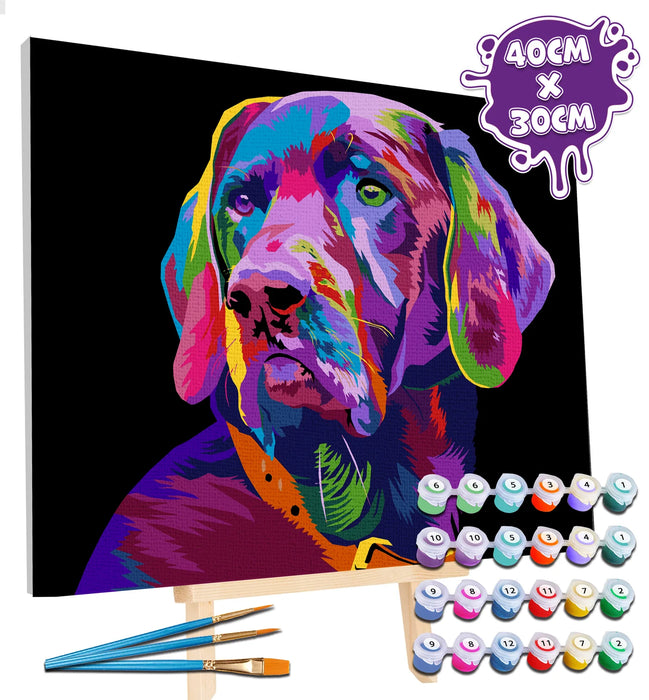 Paint by Numbers - Dog