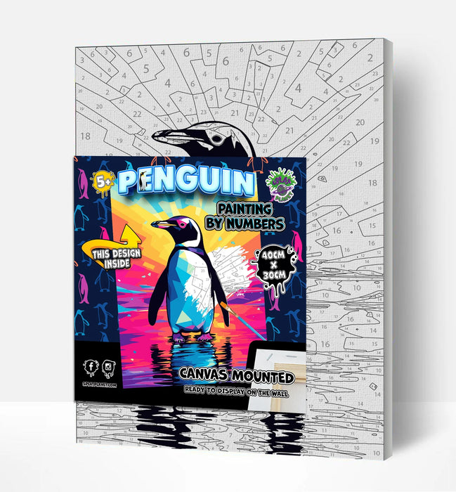 Paint by Numbers - Penguin