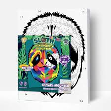 Paint by Numbers - Sloth