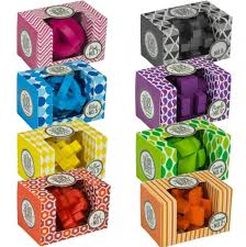 Professor Puzzle - Colour Block Puzzle Conundrum - Orange No.2