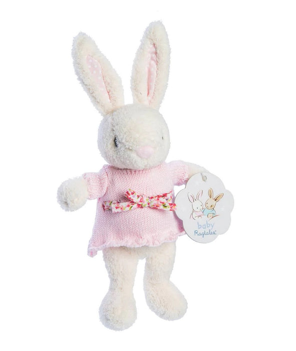 Ragtales - Fifi Baby Soft Toy Bunny with Rattle