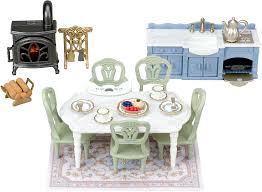 Sylvanian Families - Red Roof Riverside Manor Elegant Dining Room