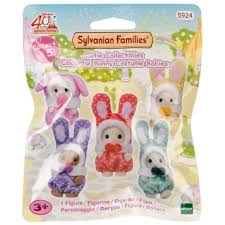 Sylvanian Families - Blind Bag - Cutie Collectibles - Colourful Bunny Costume Babies Series