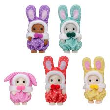 Sylvanian Families - Blind Bag - Cutie Collectibles - Colourful Bunny Costume Babies Series