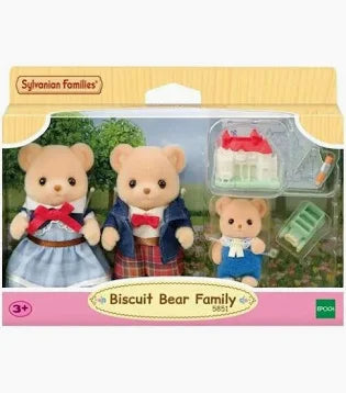 Sylvanian Families - Biscuit Bear Family