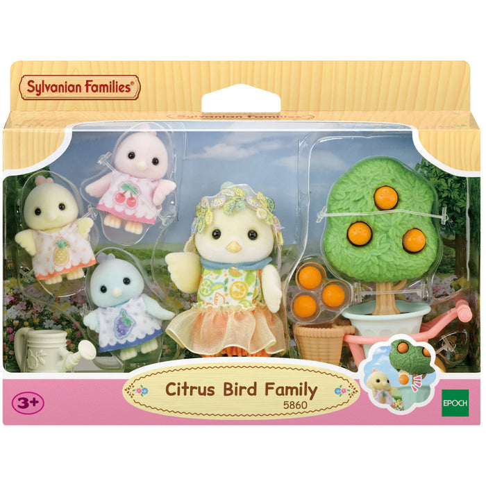Sylvanian Families - Citrus Bird Family
