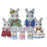 Sylvanian Families - Cottontail Rabbit Family Celebration Set